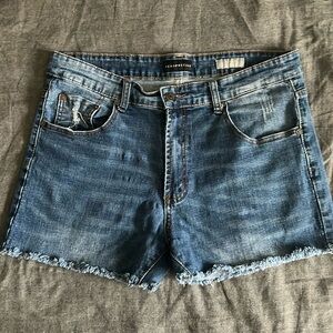 Aeropostale shorts (made from jeans)